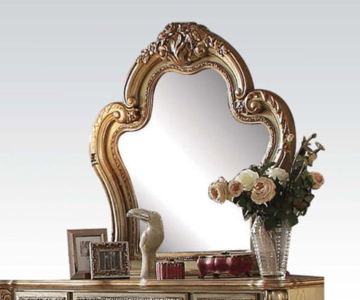 Acme Furniture - Dresden Wood Dresser with Mirror Set in Gold Patina - 23165-64