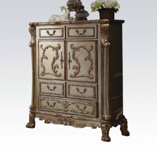 Acme Furniture - Dresden Wood Chest in Gold Patina - 23166C