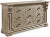 ART Furniture - Arch Salvage Wren Dresser - Parch - 233131-2802