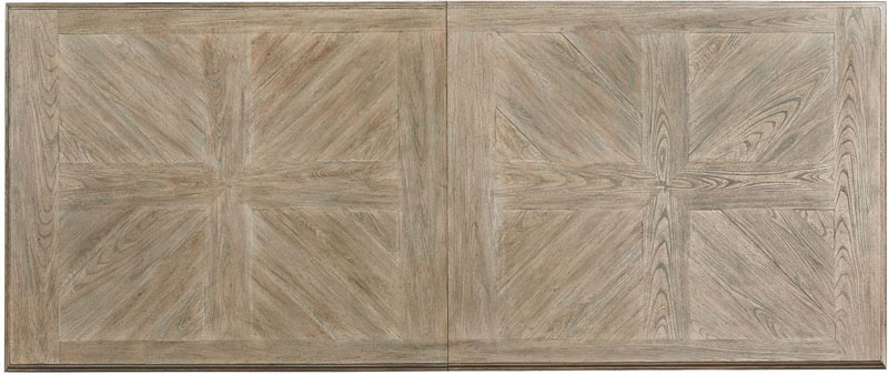 ART Furniture - Arch Salvage Parchment Pearce 5 Piece Extendable Rectangular Dining Table Set - 233221-2802-5SET - GreatFurnitureDeal