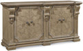 ART Furniture - Arch Salvage Parchment Pearce 11 Piece Extendable Rectangular Dining Room Set - 233221-2802-11SET