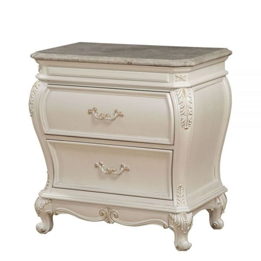 Acme Furniture - Chantelle French Rococo Nightstand - 23543 - GreatFurnitureDeal