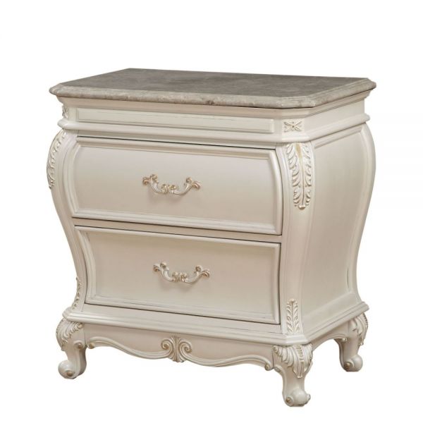 Acme Furniture - Chantelle French Rococo Nightstand - 23543
