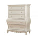 Acme Furniture - Chantelle 6 Piece Eastern King Bedroom Set in Rose Gold & Pearl White - 23537EK-6SET - GreatFurnitureDeal