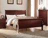 Acme Furniture - Louis Philippe Cherry Queen Bed - 23750Q