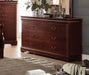 Acme Furniture - Louis Philippe Cherry Dresser - 23755