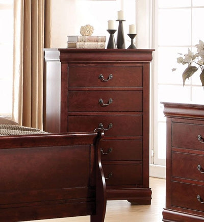 Acme Furniture - Louis Philippe Cherry Chest - 23756