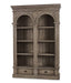 Bramble - Roosevelt Double Arch Bookcase in Antique Oak - BR-23760OAK - GreatFurnitureDeal