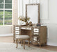 Acme Furniture - Orianne Antique Gold 3 Piece Vanity Desk Set - 23797-3SET - GreatFurnitureDeal