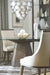 ART Furniture - Geode - 5 Piece Bluff Round Dining Table Set w- 60" Glass Top - 238224-230360-238204-2303 - GreatFurnitureDeal