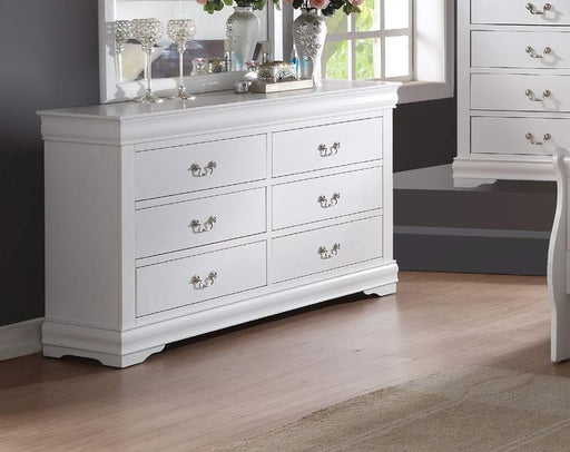 Acme Furniture - Louis Philippe White Dresser - 23835