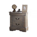 Acme Furniture - Louis Philippe Antique Gray 5 Piece Eastern King Bedroom Set - 23857EK-5SET - GreatFurnitureDeal