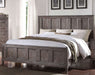 Acme Furniture - Bayonne Burnt Oak Eastern King Panel Bed - 23887EK - GreatFurnitureDeal