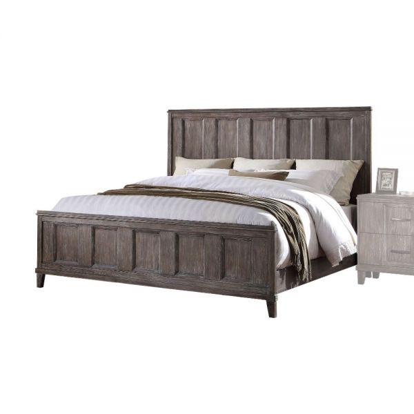 Acme Furniture - Bayonne Burnt Oak 3 Piece Queen Panel Bedroom Set - 23890Q-3SET