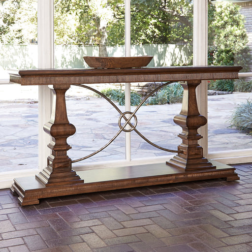 Ambella Home Collection - Woodford Console Table - Nutmeg - 24030-850-001 - GreatFurnitureDeal