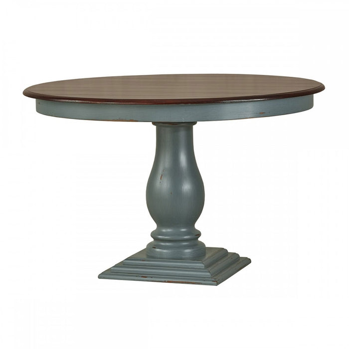 Bramble - Whitehall Pedestal Dining Table in Multi Color - 24045