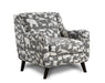 Southern Home Furnishings - Popstitch Shell Chair in Grey - 240 Doggie Graphite Chair - GreatFurnitureDeal