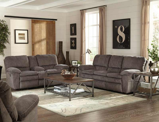 Catnapper - Reyes 3 Piece Power Reclining Living Room Set in Graphite - 62401-62409-624007-Graphite