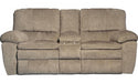 Reyes 2 Piece Reclining Sofa Set in Portabella - 2401-2409-Portabella - Reclining Console Loveseat