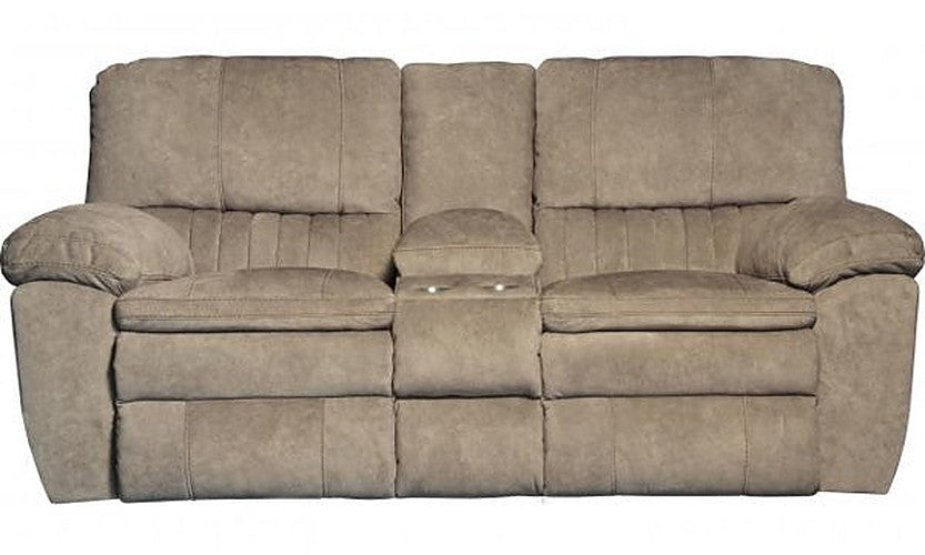 Catnapper - Reyes Reclining Console Loveseat in Portabella - 2409-279226-Portabella - GreatFurnitureDeal