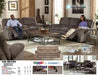 Reyes 2 Piece Reclining Sofa Set in Graphite - 2401-2409-Graphite