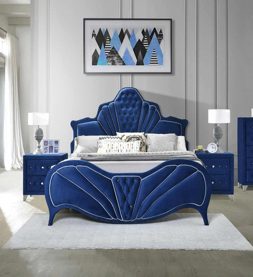 Acme Furniture - Dante 3 Piece Queen Bedroom Set In Blue - 24220Q-3SET - GreatFurnitureDeal