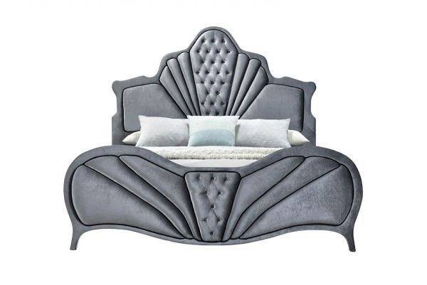 Acme Furniture - Dante 6 Piece Eastern King Bedroom Set In Gray - 24227EK-6SET
