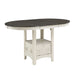 Homelegance - Junipero Round - Oval Counter Height Table with Storage Base - 2423W-36 - GreatFurnitureDeal