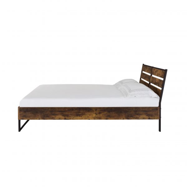 Acme Furniture - Juvanth Queen Bed  in Oak & Black - 24250Q