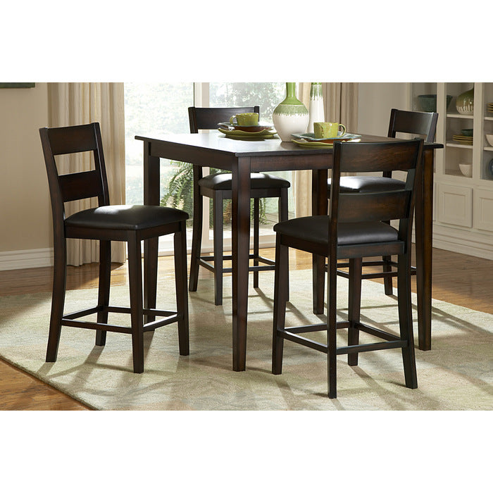 Homelegance - Griffin 5 Piece Pack Counter Height Set - 2425-36 - GreatFurnitureDeal