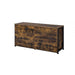 Acme Furniture - Juvanth 6 Piece Eastern King W-Storage Bedroom Set in Oak & Black - 24257EK-6SET - GreatFurnitureDeal
