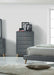 Acme Furniture - Valda Light Gray Fabric Chest - 24526 - GreatFurnitureDeal