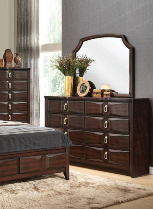 Acme Furniture - Lancaster Wood Dresser with Mirror Set in Espresso - 24575-74 - GreatFurnitureDeal