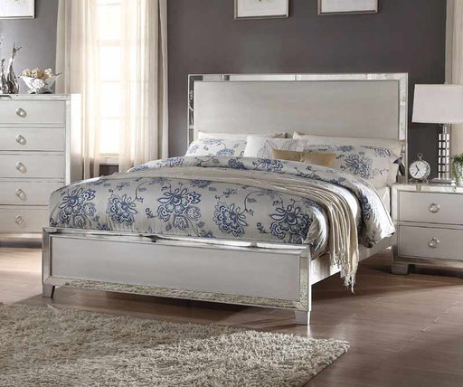 Acme Furniture - Voeville II Platinum Queen Bed - 24840Q - GreatFurnitureDeal