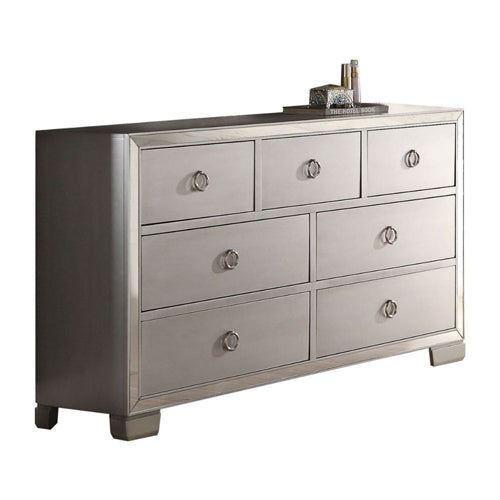Acme Furniture - Voeville II Platinum Dresser - 24845 - GreatFurnitureDeal