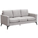 GFD Home -[VIDEO provided] [New]Modern 3-Piece Sofa Sets with Sturdy Metal Legs,Chenille Upholstered Couches Sets Including 3-Seat Sofa, Loveseat and Single Chair for Living Room Furniture Set (1+2+3 Seat) - GreatFurnitureDeal