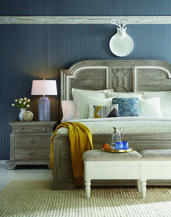 ART Furniture - Summer Creek 5 Piece Queen Bedroom Set in Scrubbed Oak - 251125-1303-5SET