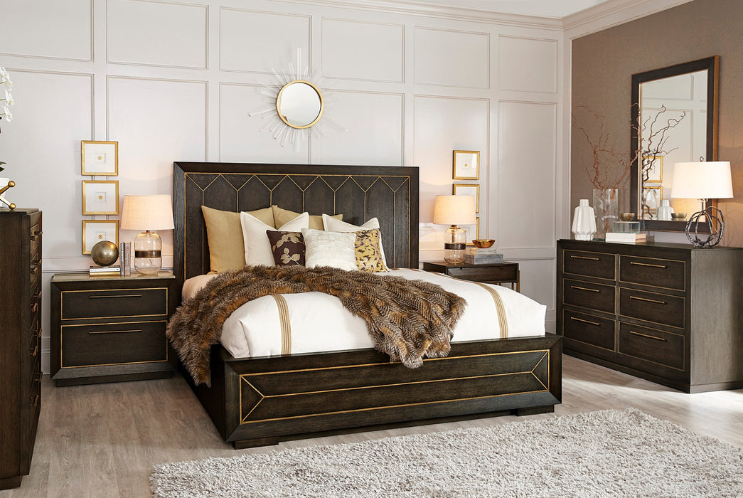 ART Furniture - Woodwright Queen Eichler Panel Bed - 253135-2315 - GreatFurnitureDeal