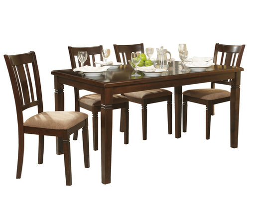 Homelegance - Devlin 5 Piece Dining Table Set - 2538-60-5SET - GreatFurnitureDeal