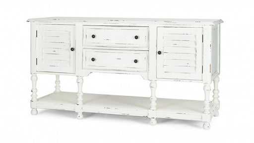 Bramble - Orleans Vanity - White Heavy Distressed - 25390WHD - GreatFurnitureDeal