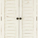 Bramble - Cottage Tall Shutter Cabinet - BR-25444WHDDRW - GreatFurnitureDeal