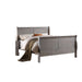 Acme Furniture - Louis Philippe III King Bed in Antique Gray - 25497EK - GreatFurnitureDeal