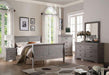 Acme Furniture - Louis Philippe IIi 5 Piece Queen Bedroom Set in Antique Grey - 25500Q-5SET - GreatFurnitureDeal