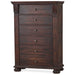 Bramble - Charleston Tall Boy Dresser - Vintage Black - 25595VDK - GreatFurnitureDeal