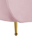 Meridian Furniture - Lavilla Velvet Loveseat in Pink - 611Pink-L - GreatFurnitureDeal