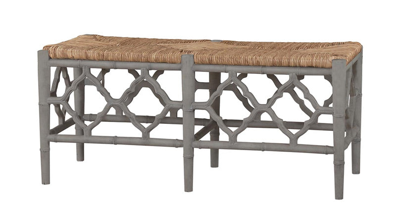 Bramble - Chinois Bench - 25675WHP - GreatFurnitureDeal