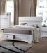 Acme Furniture - Naima White Queen Bed with Storage - 25770Q