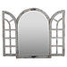 Bramble - Regency Mirror with Doors in Grey - 25907 - GreatFurnitureDeal