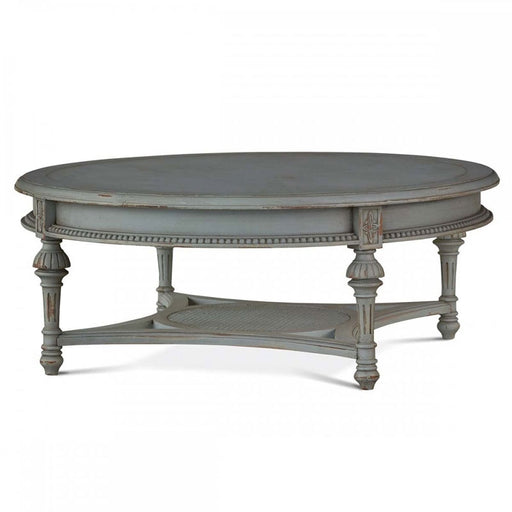 Bramble - Louis Round Coffee Table in Grey - 25920