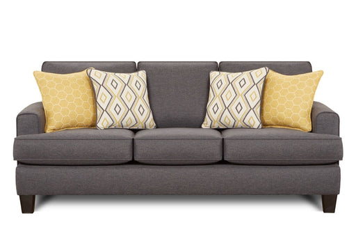 Southern Home Furnishings - Maxwell Gray Sofa - 2600 Maxwell Gray Dijon - GreatFurnitureDeal